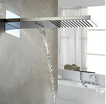 Oruro Chrome Finish Shower Panel Set